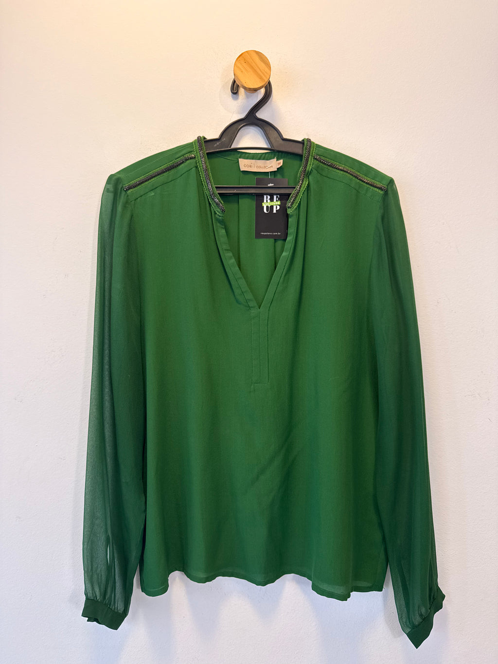 Blusa Verde Cori