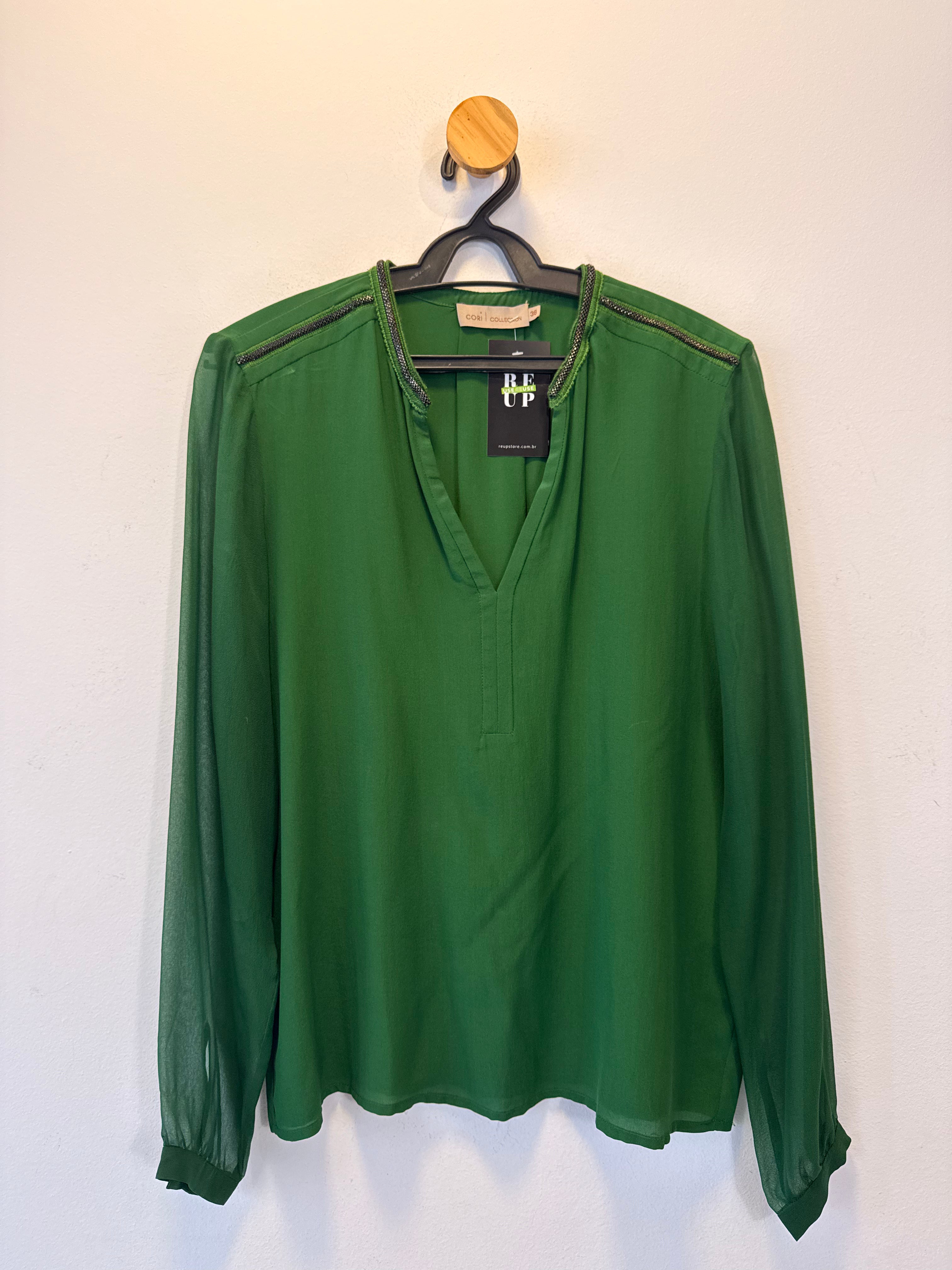 Blusa Verde Cori