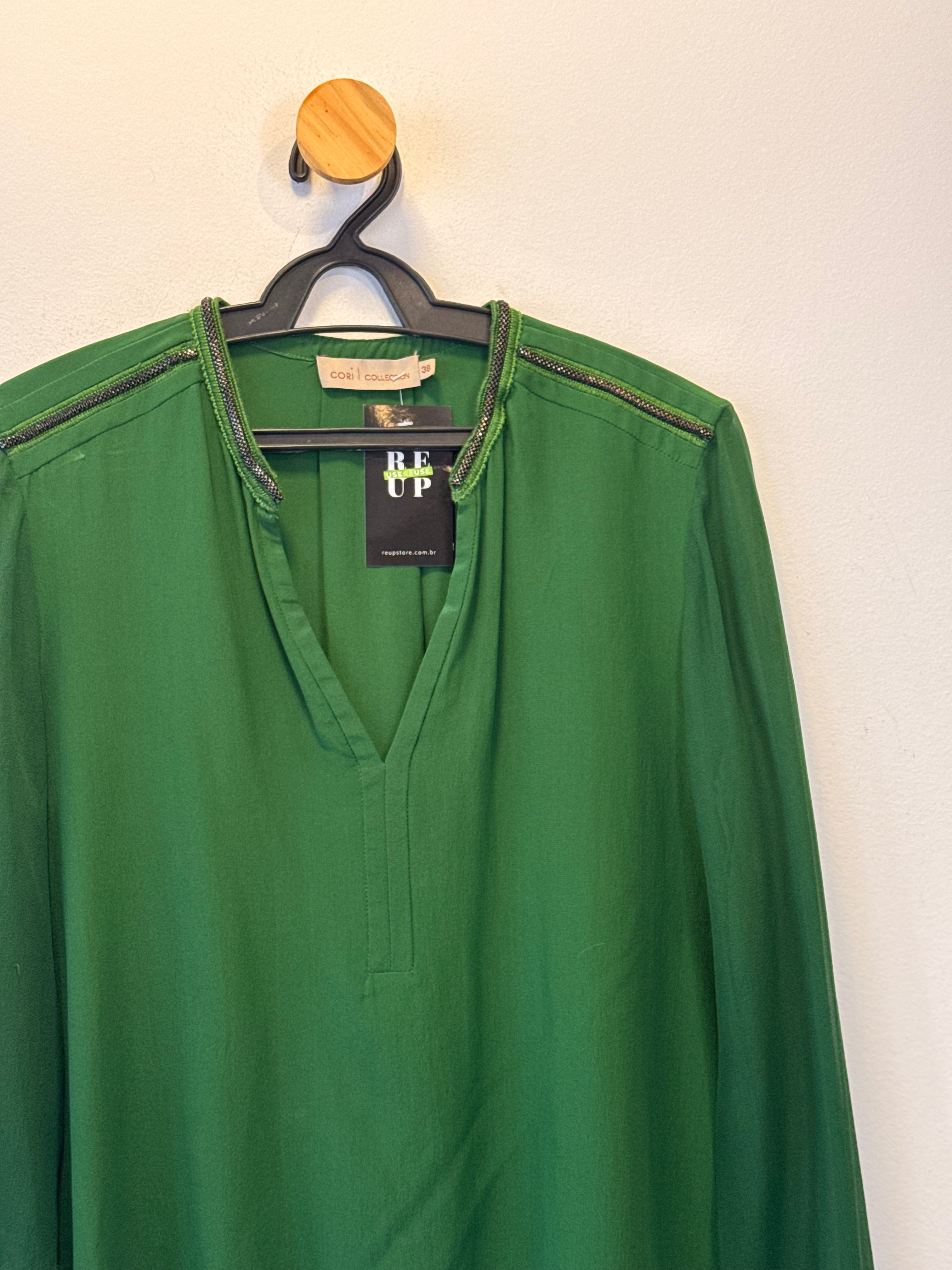 Blusa Verde Cori