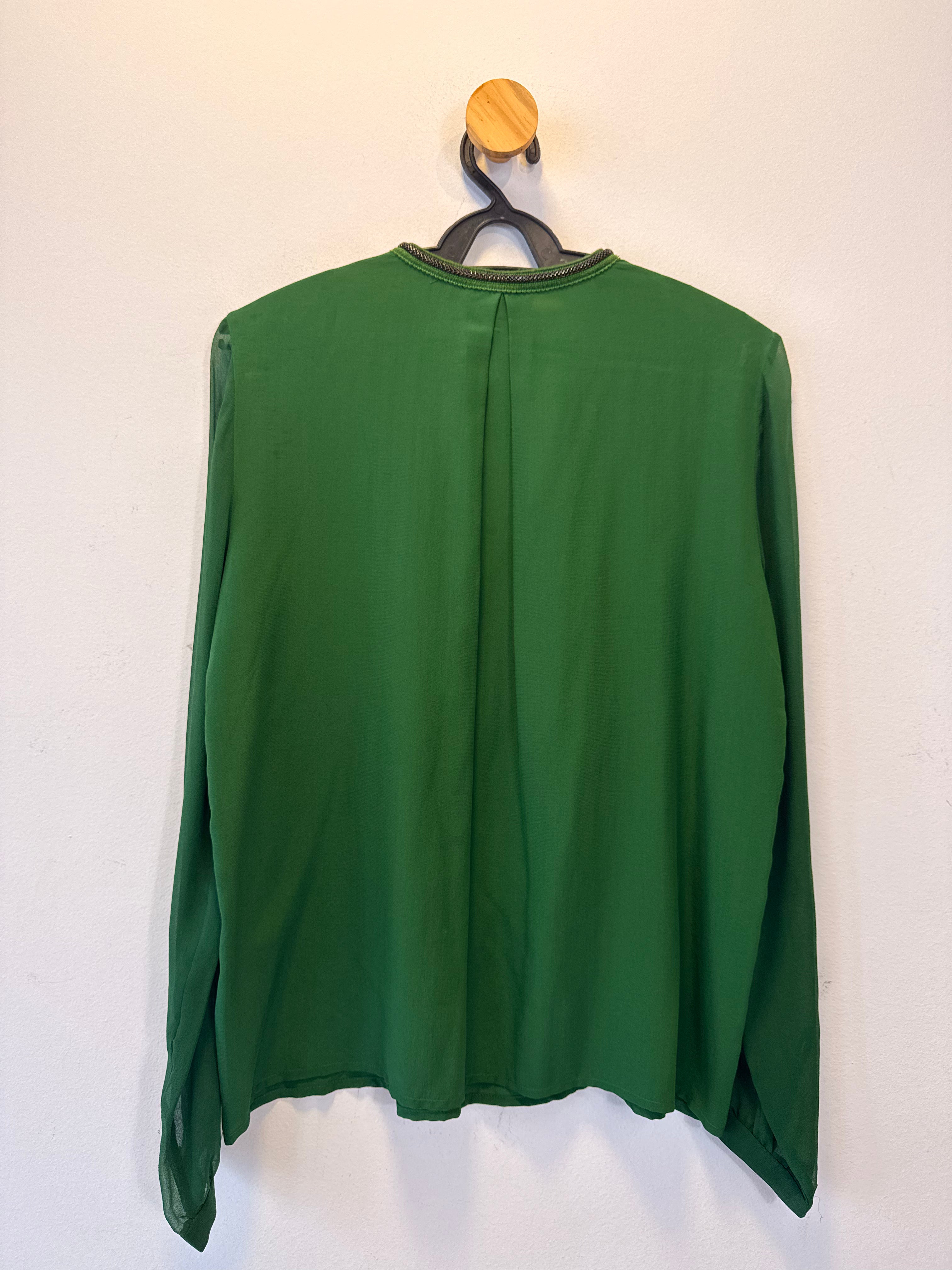 Blusa Verde Cori