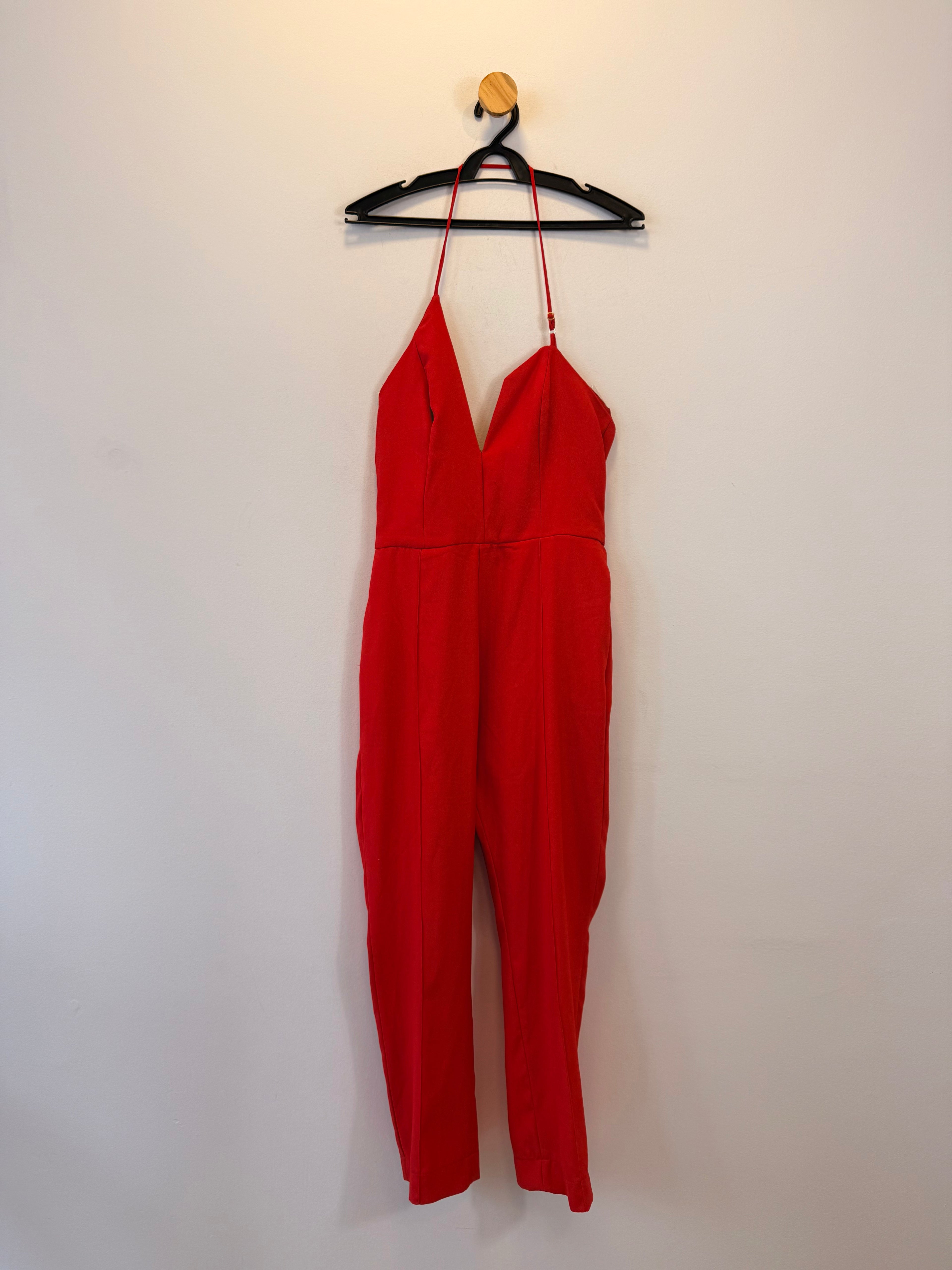 Macacão Vermelho Assimétrico C.CLUB!
