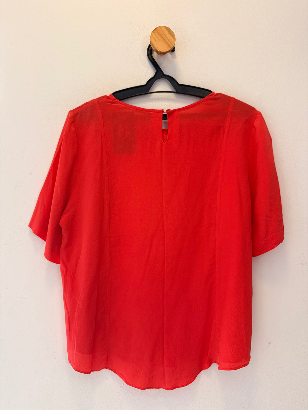 Blusa Vermelha em Seda Animale