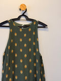 Vestido em Seda Animale