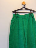 Calça Verde em Linho
