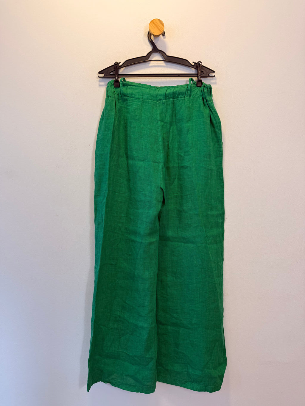 Calça Verde em Linho