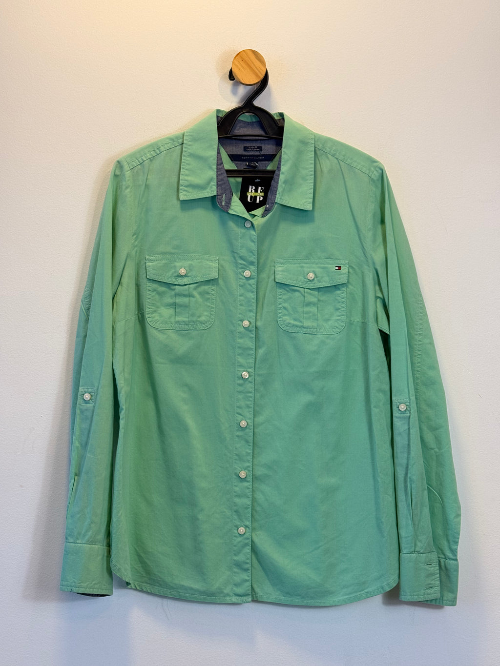 Camisa Verde Tommy Hilfiger