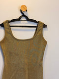 Body Dourado Lurex
