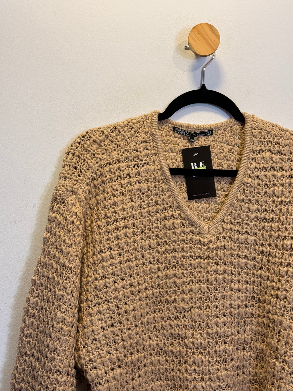 Tricot Shoulder Bege