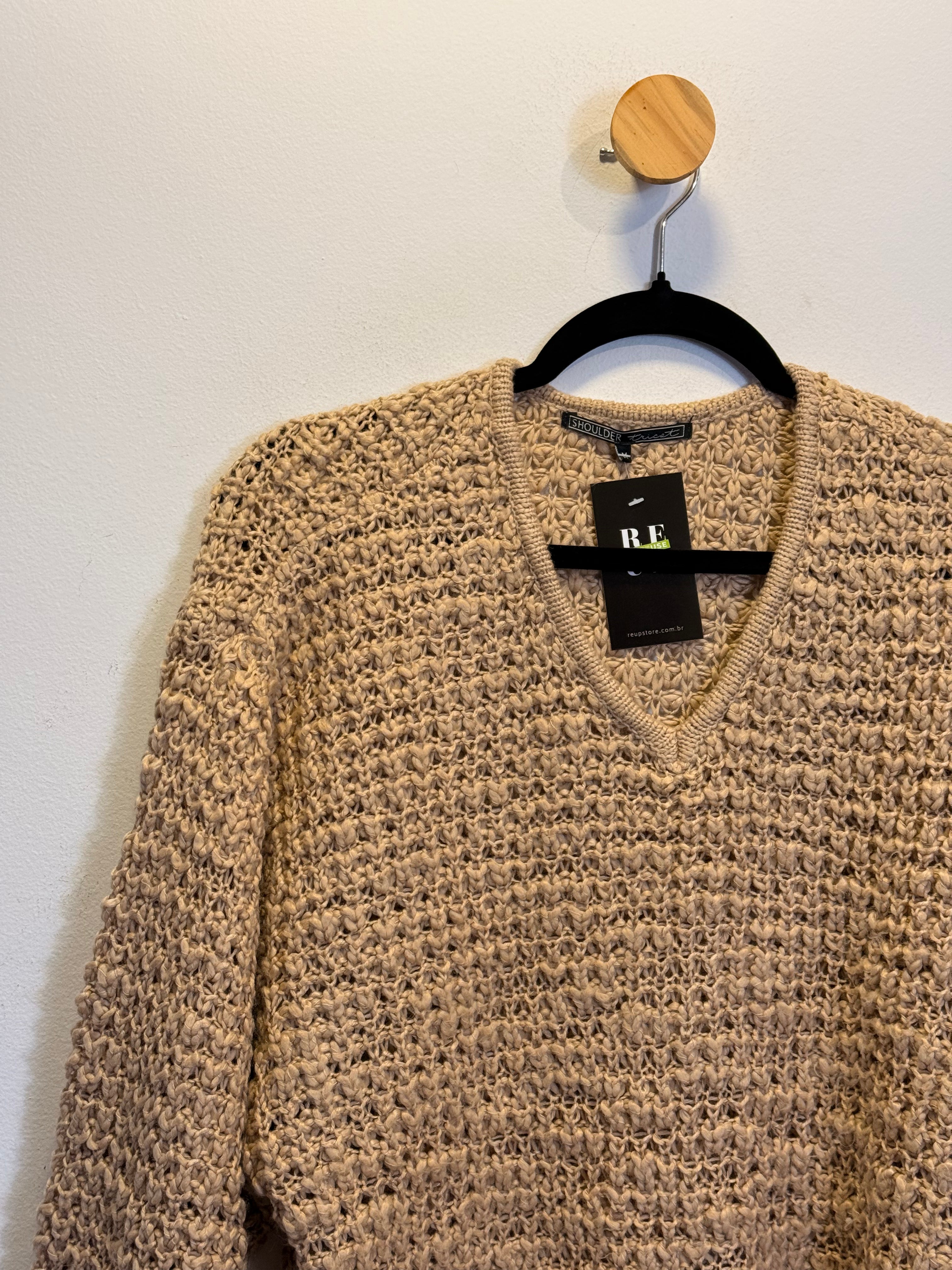 Tricot Shoulder Bege