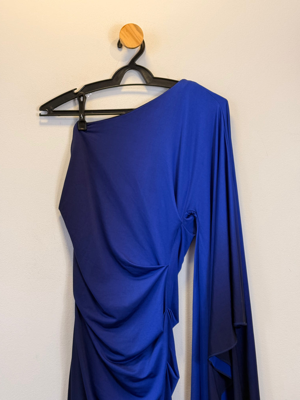 Vestido Azul Assimétrico Betsy & Adam