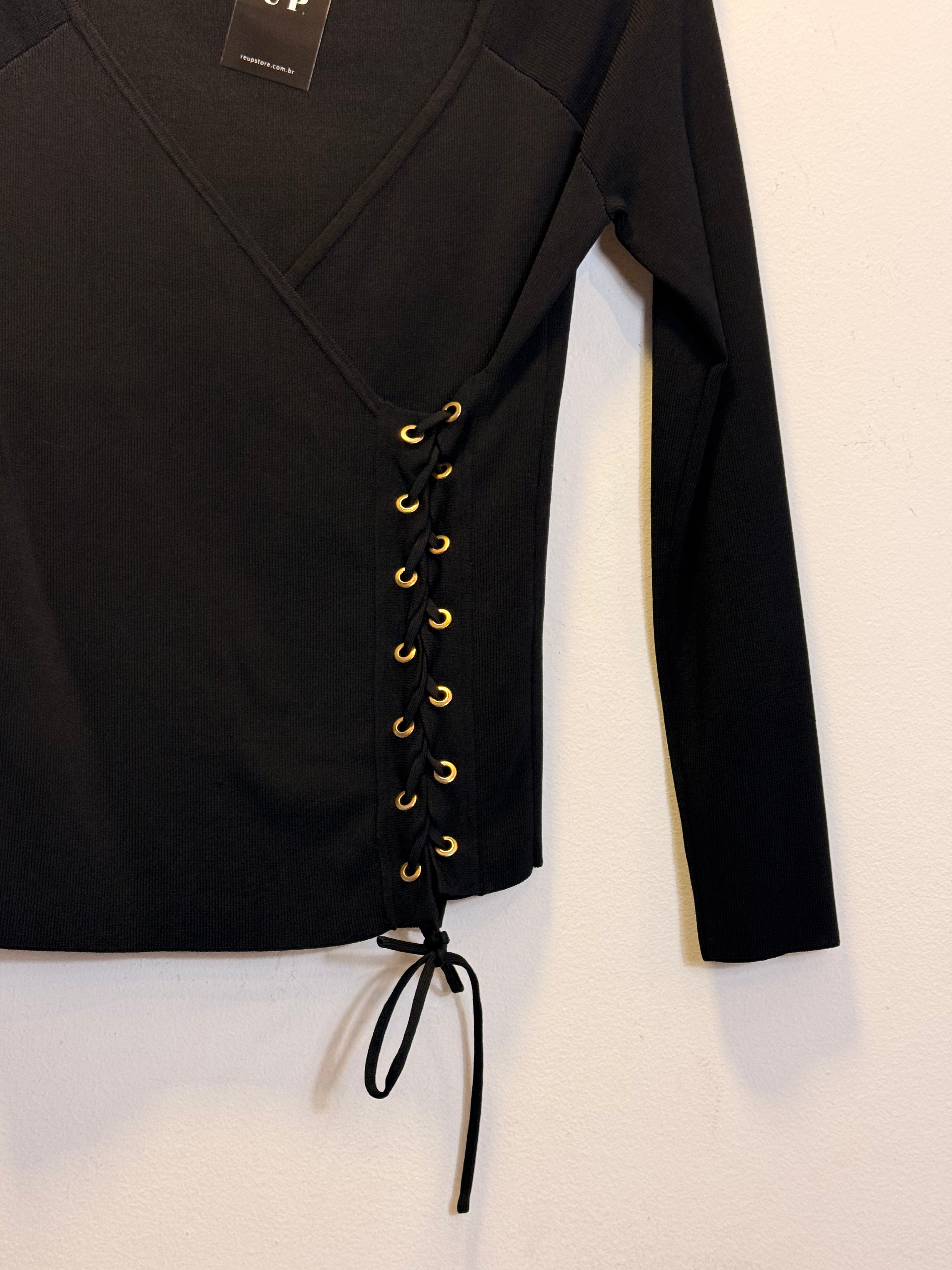 Blusa Preta Zara