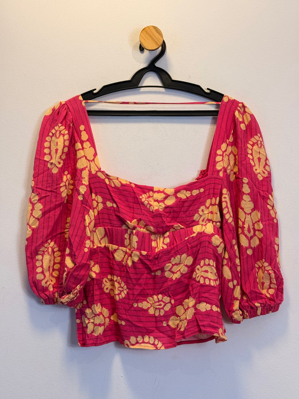 Blusa Cropped Estampada Maria Filó