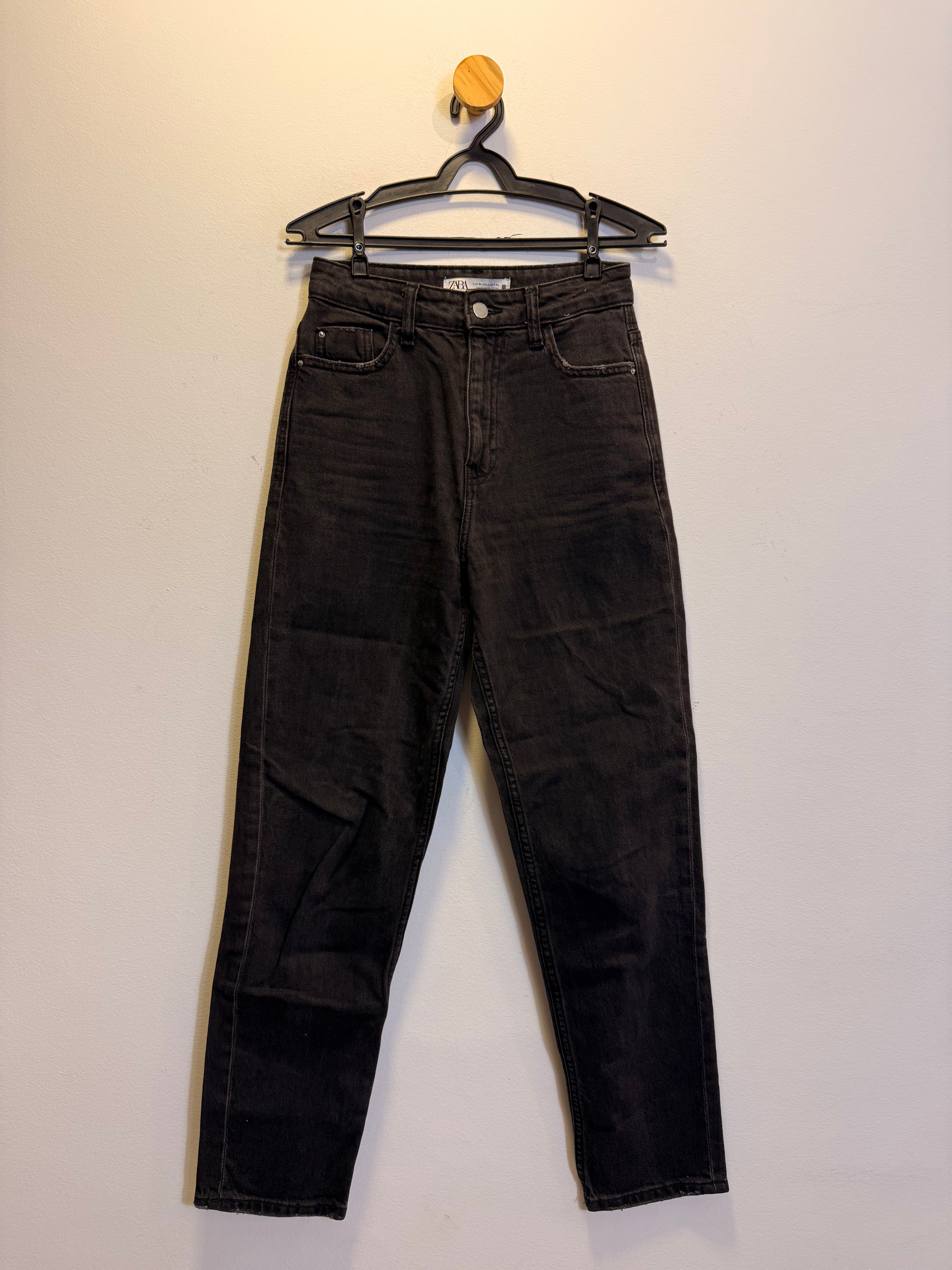 Calça Jeans Preta Zara