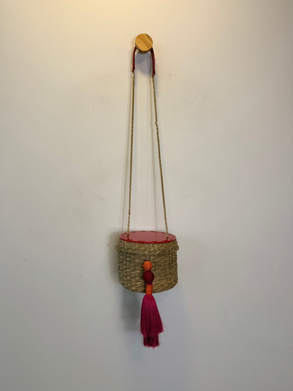 Bolsa It Bag em Palha