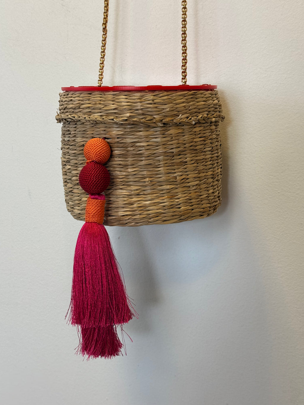 Bolsa It Bag em Palha