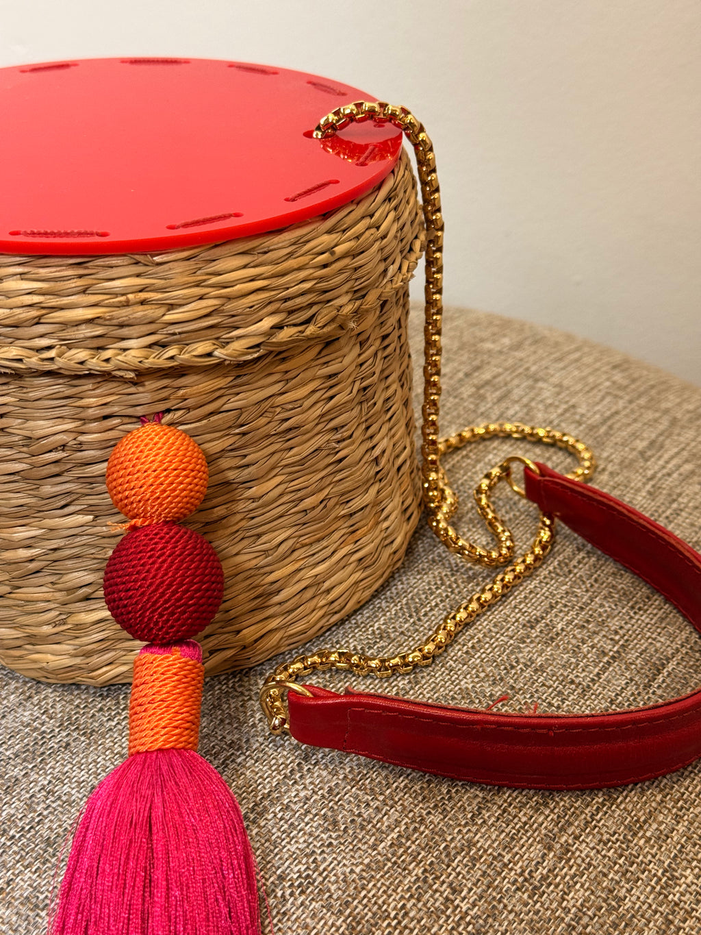 Bolsa It Bag em Palha