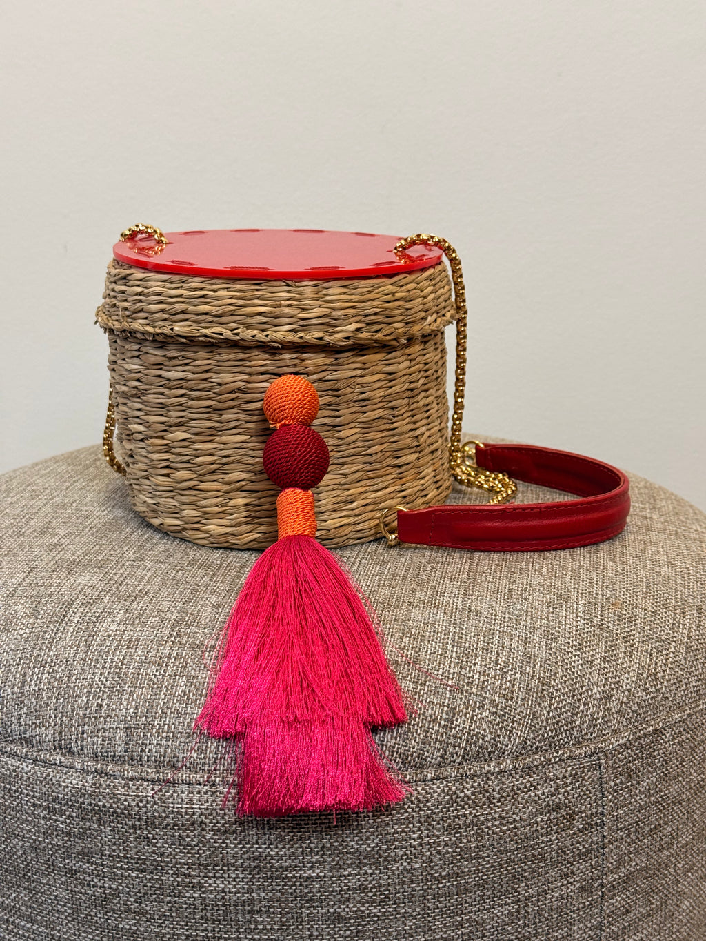 Bolsa It Bag em Palha