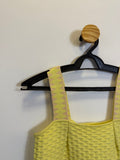Cropped Tricot Amarelo