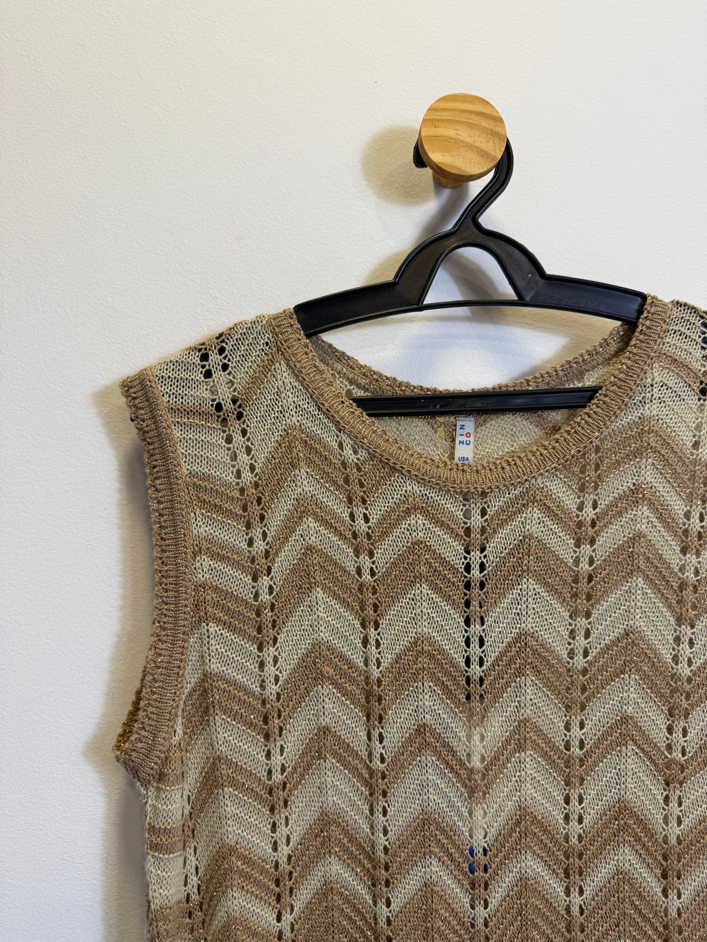 Blusa Crochê Com Franja