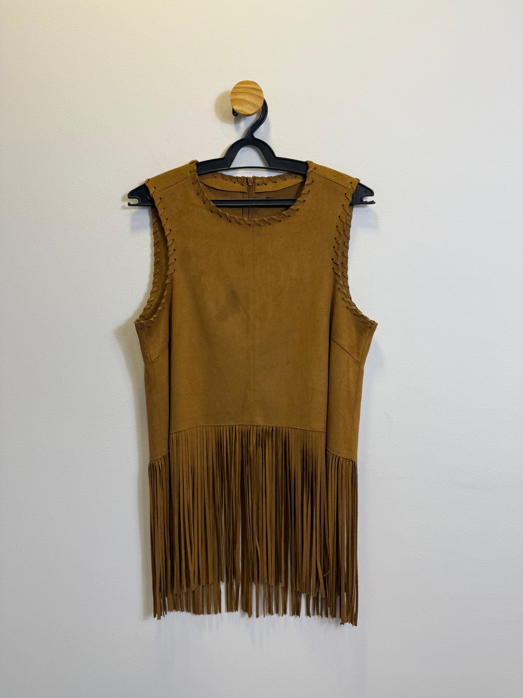 Blusa em suede Zara