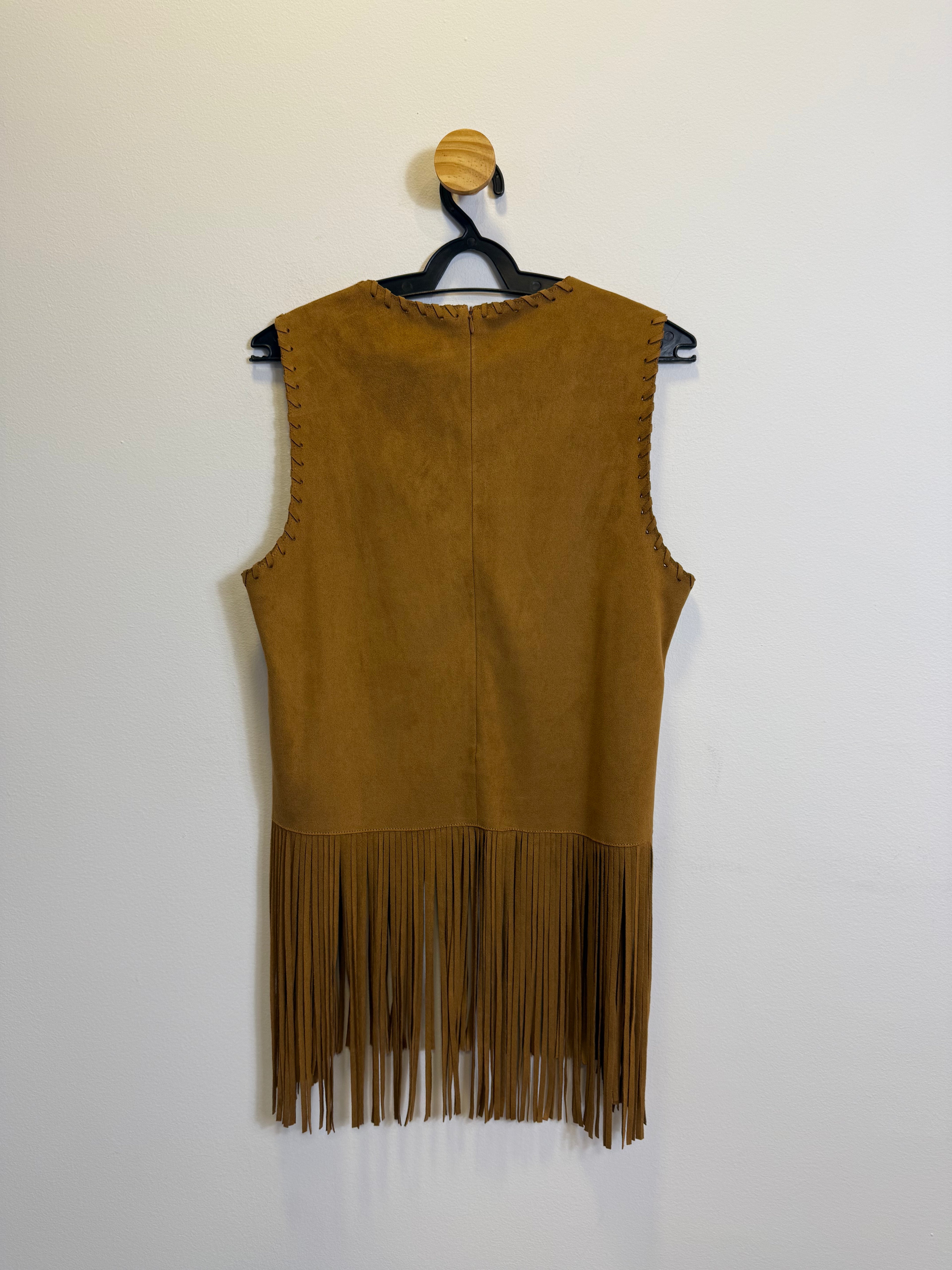 Blusa em suede Zara