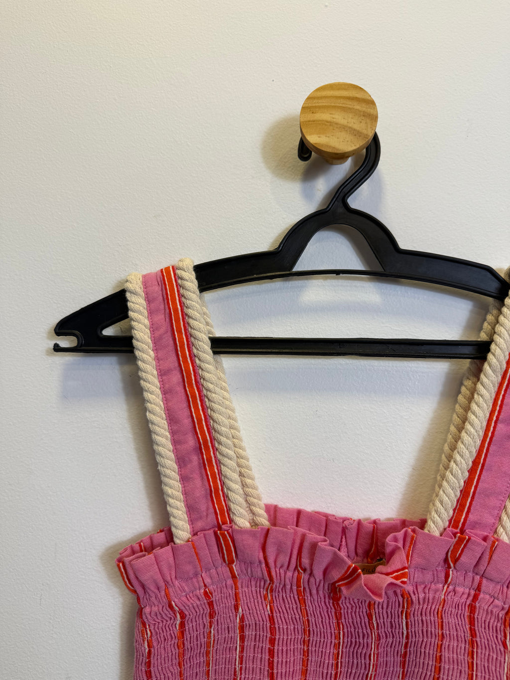 Cropped Rosa Listrado