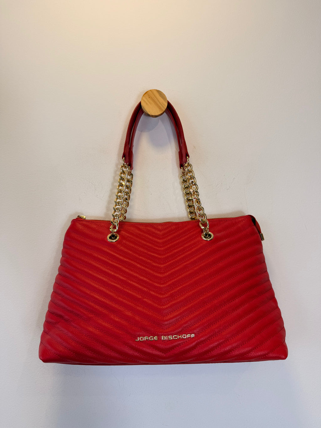 Bolsa Jorge Bischoff Vermelha