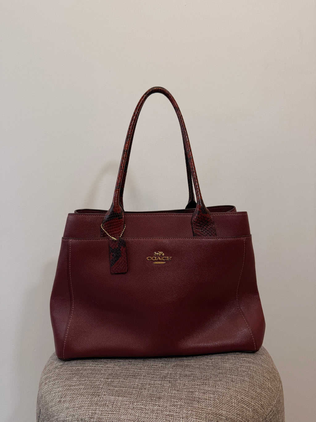 Bolsa Coach Bordo