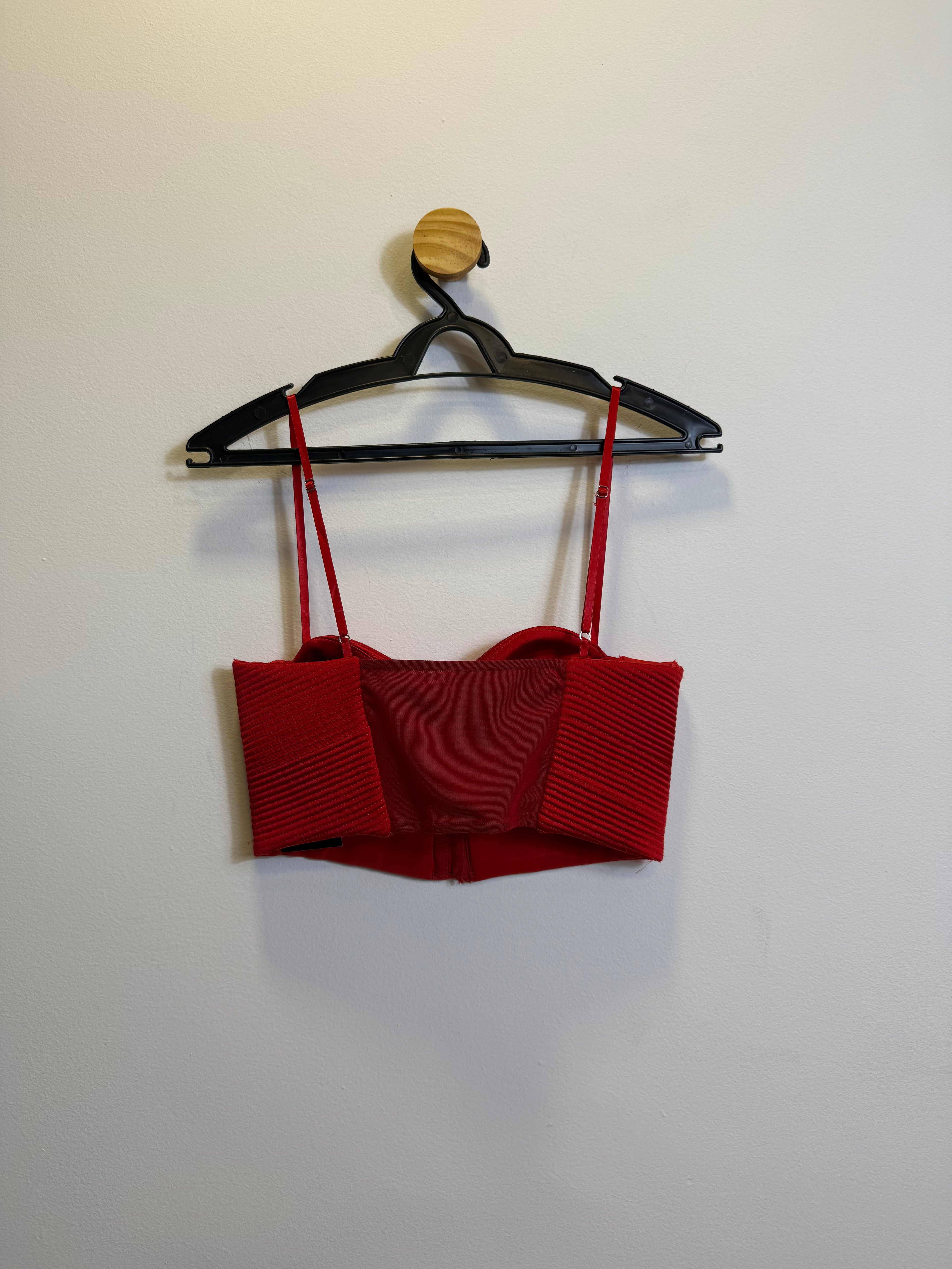 Cropped Estruturado Vermelho