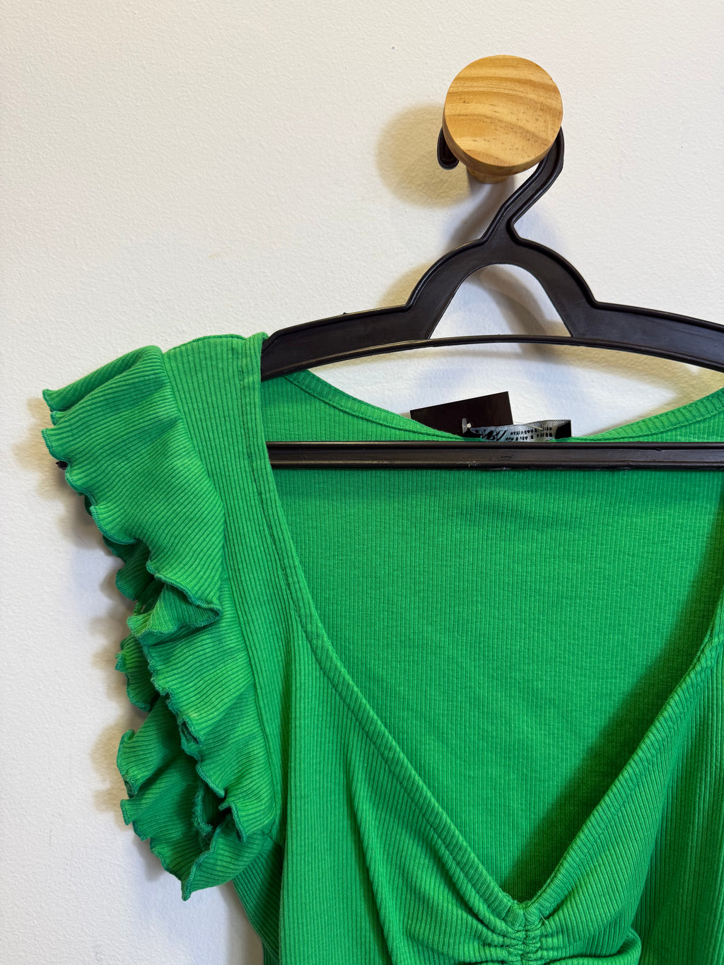 Cropped Verde Drapeado