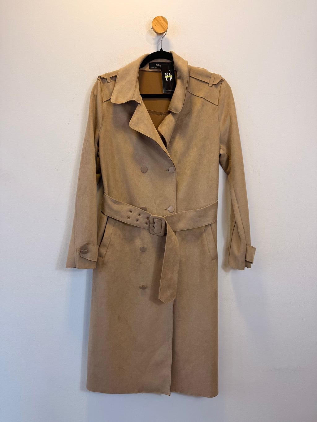 Trench Coat suede Zara