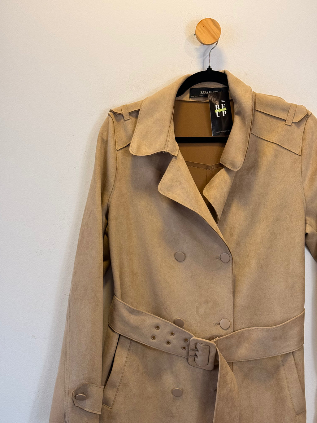 Trench Coat suede Zara