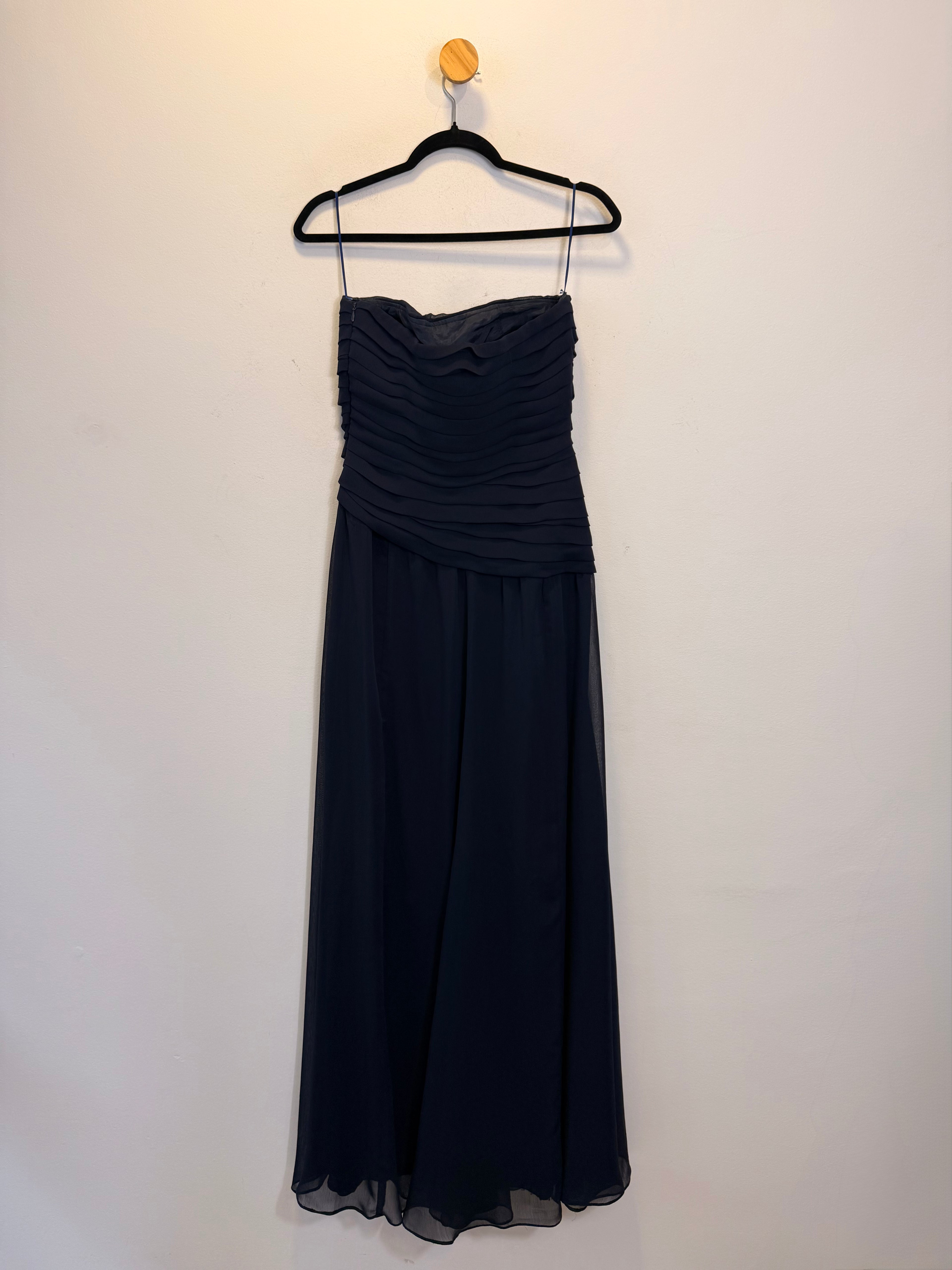 Vestido Azul Marinho Amissima