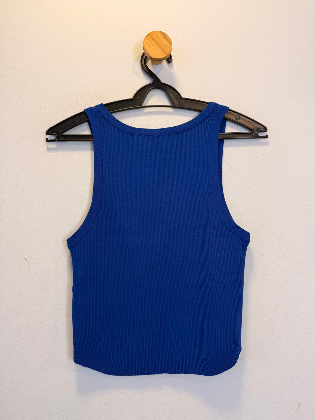 Regata Azul em Tricot Zara