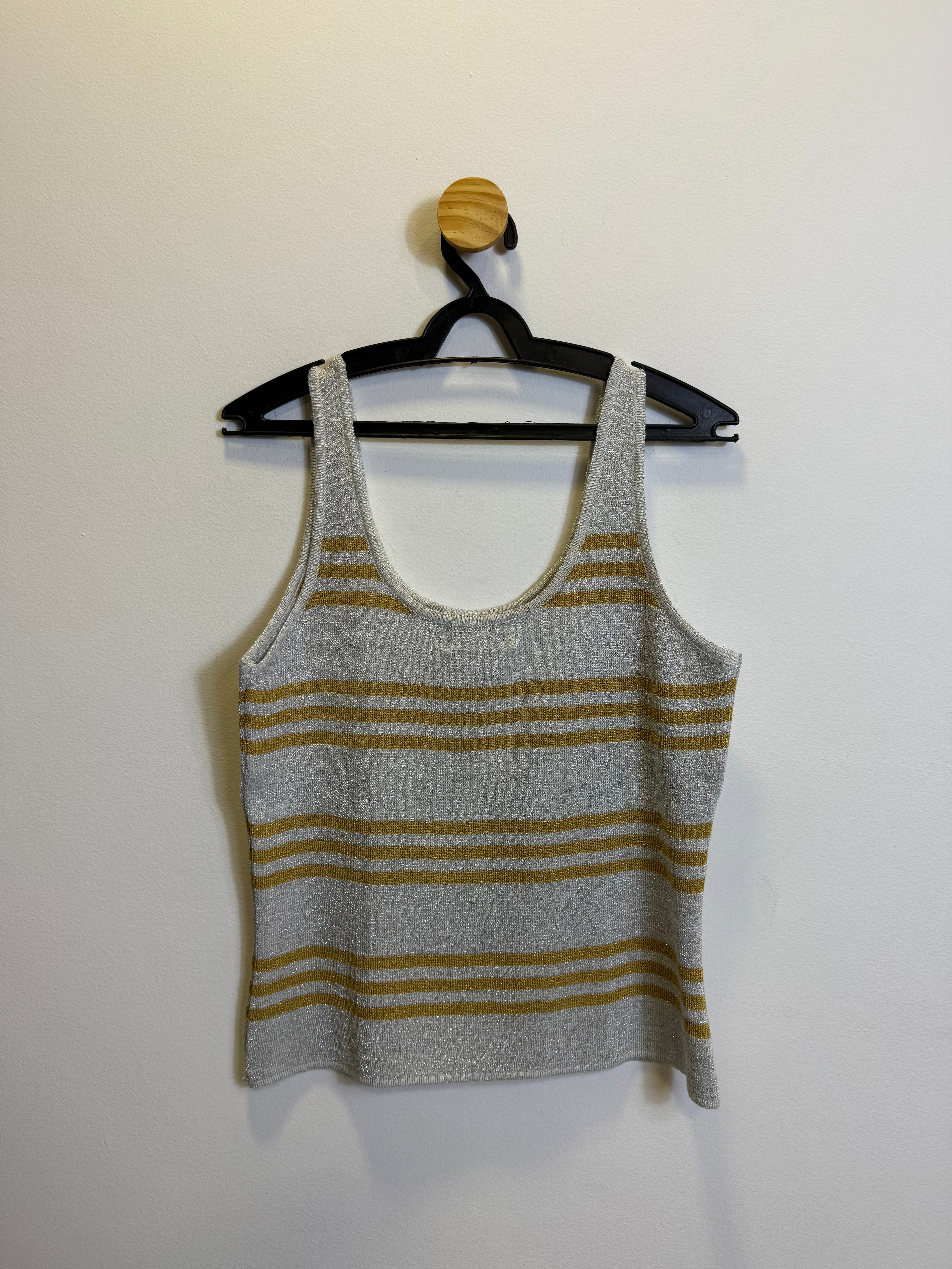 Cropped Lurex Listras