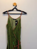 Vestido Estampado Verde Vix