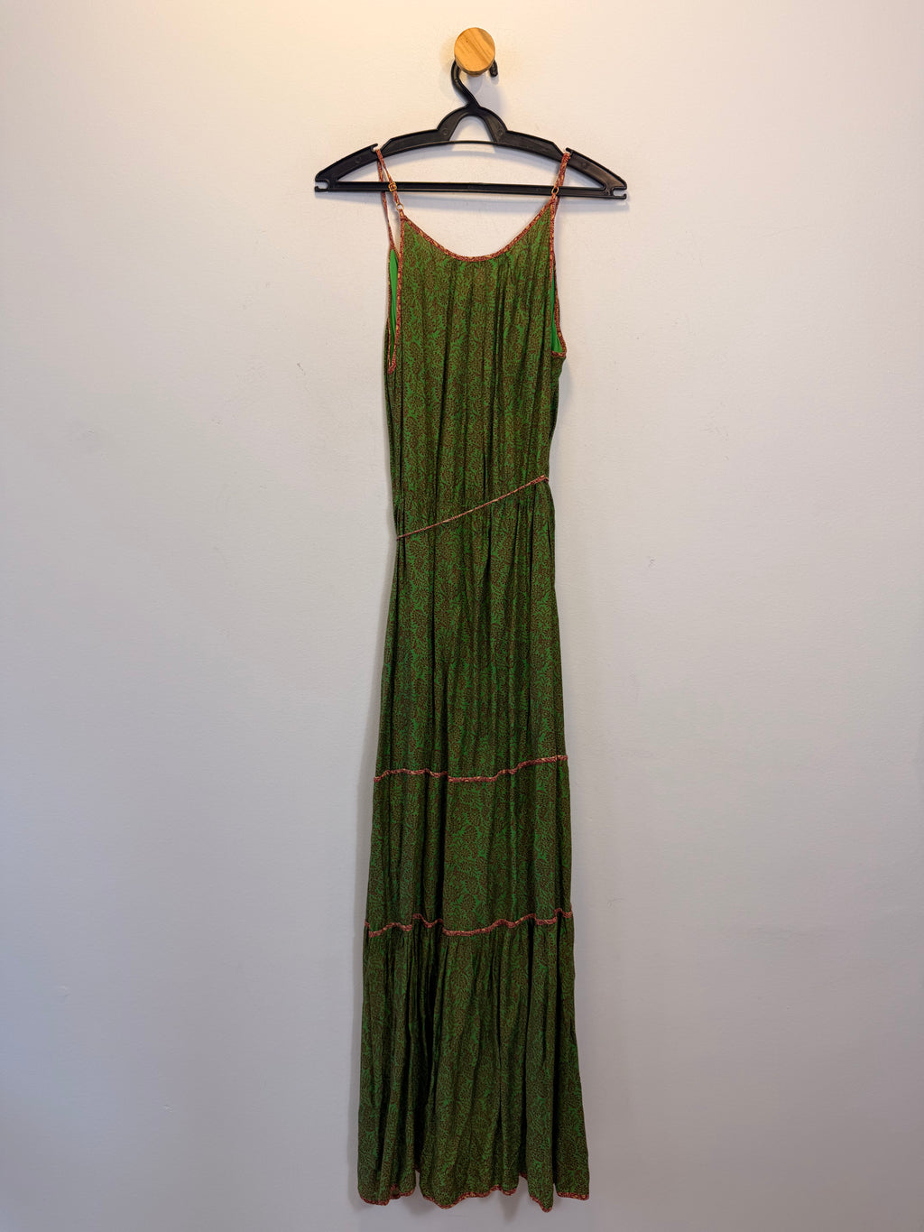 Vestido Estampado Verde Vix