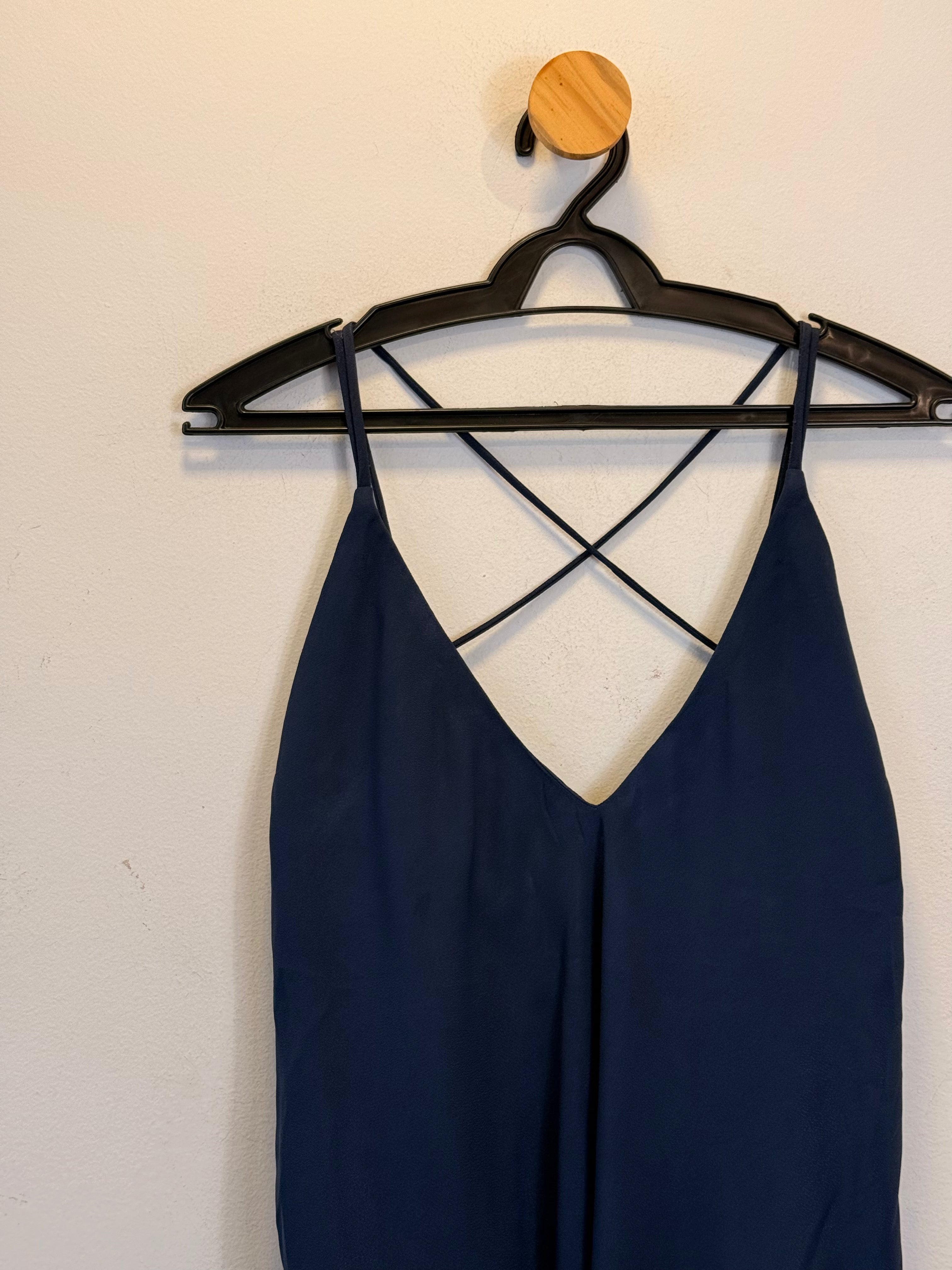 Blusa Azul Marinho Animale