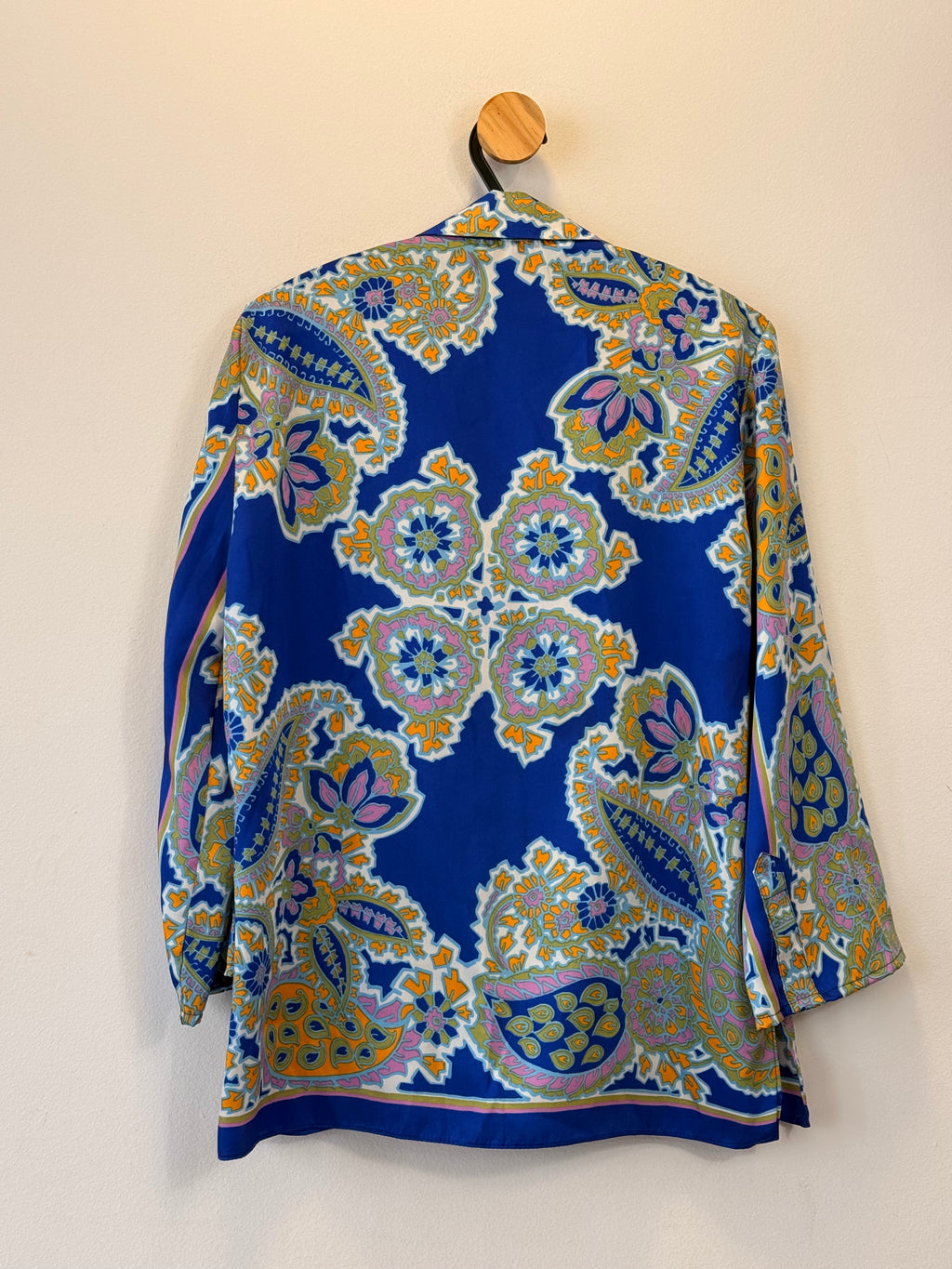 Camisa Estampa Paisley Zara
