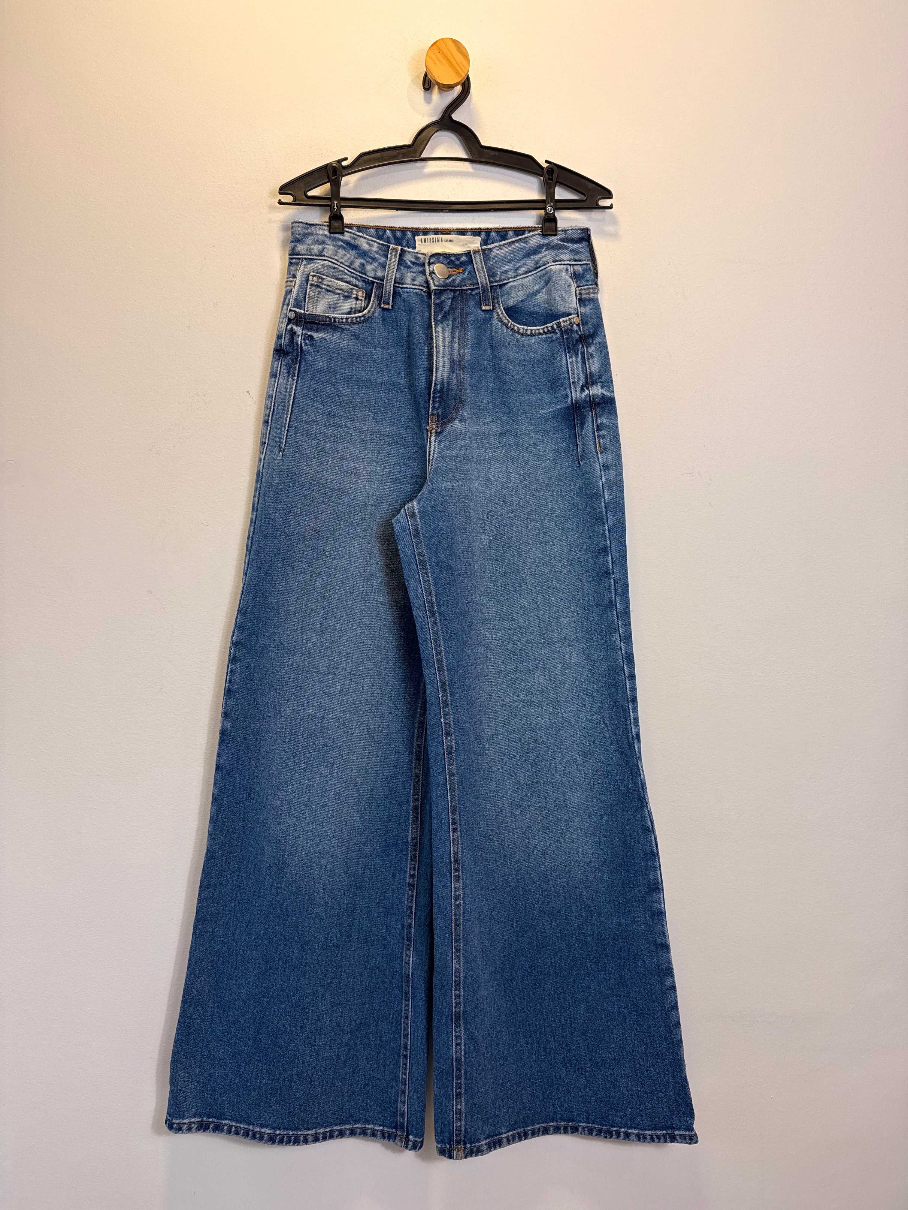 Calça Jeans Ampla Amissima