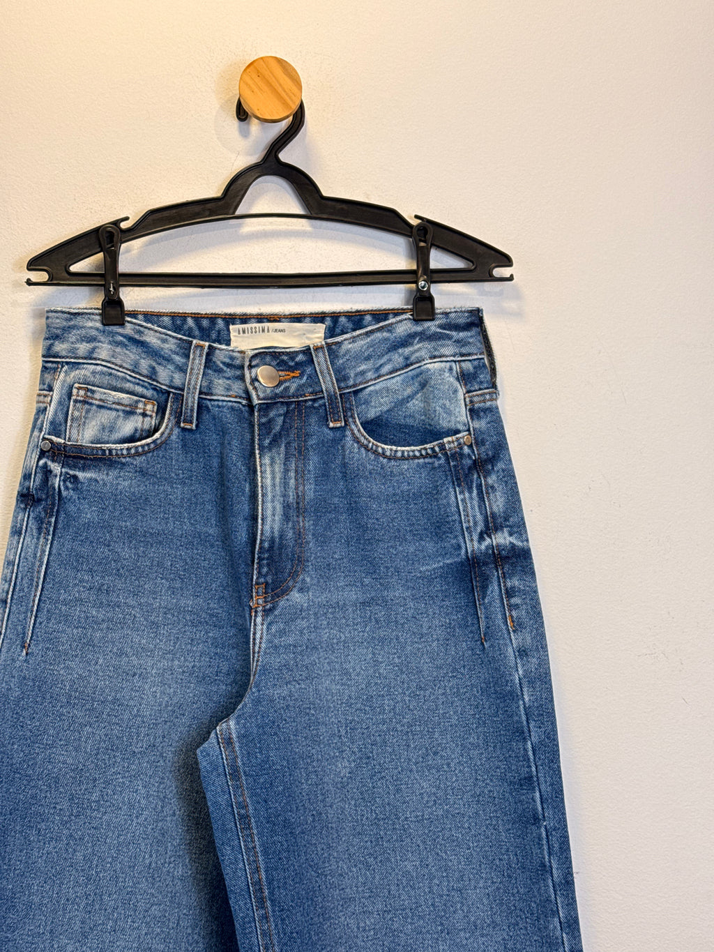 Calça Jeans Ampla Amissima
