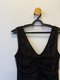 Body Preto Lurex