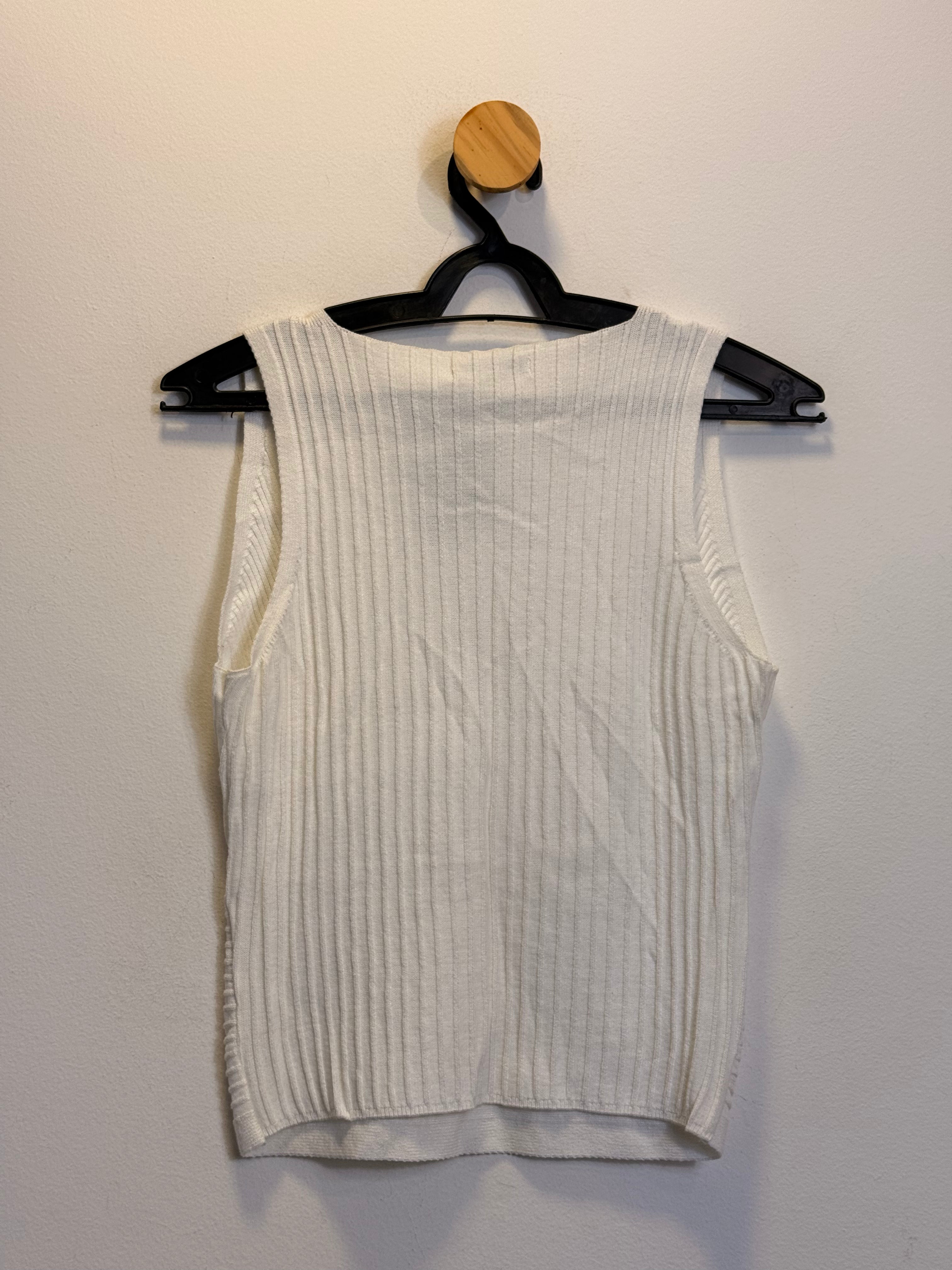 Regata em Malha Branca