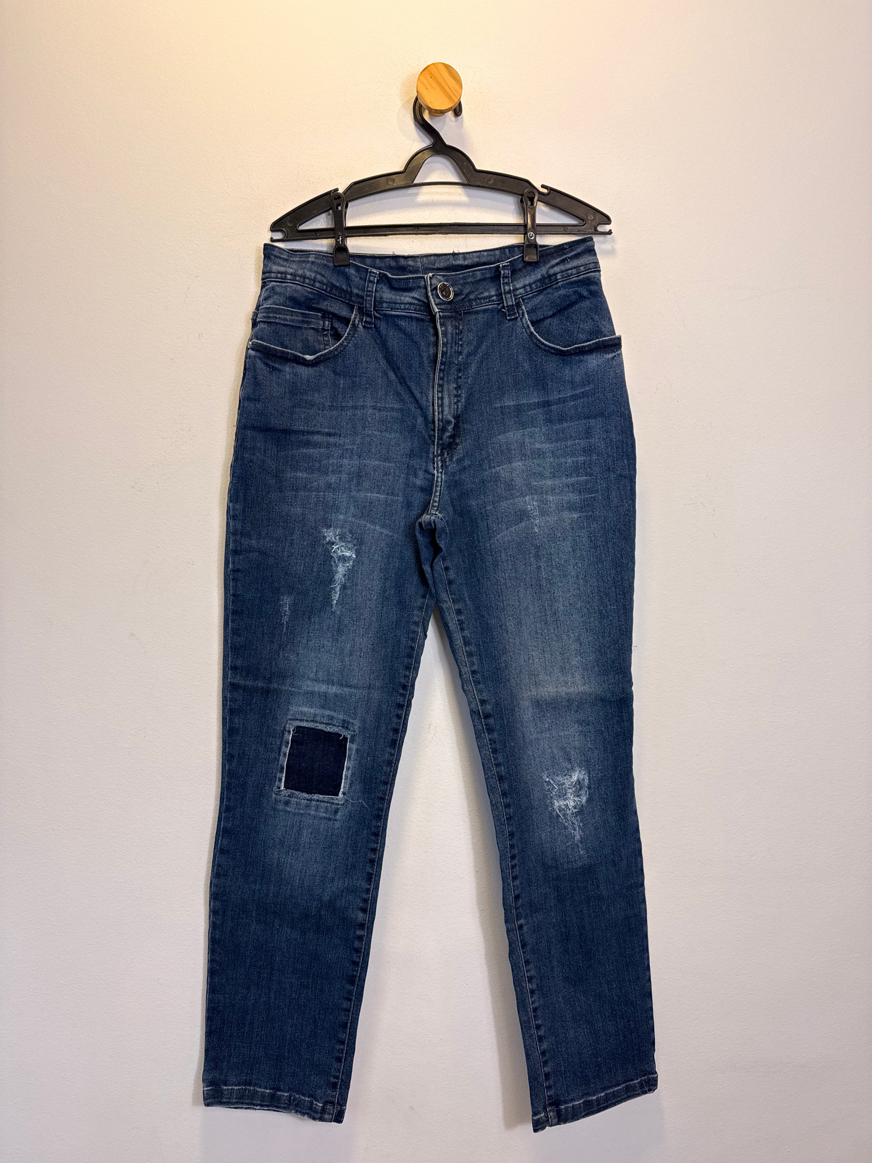 Calça Jeans Shoulder