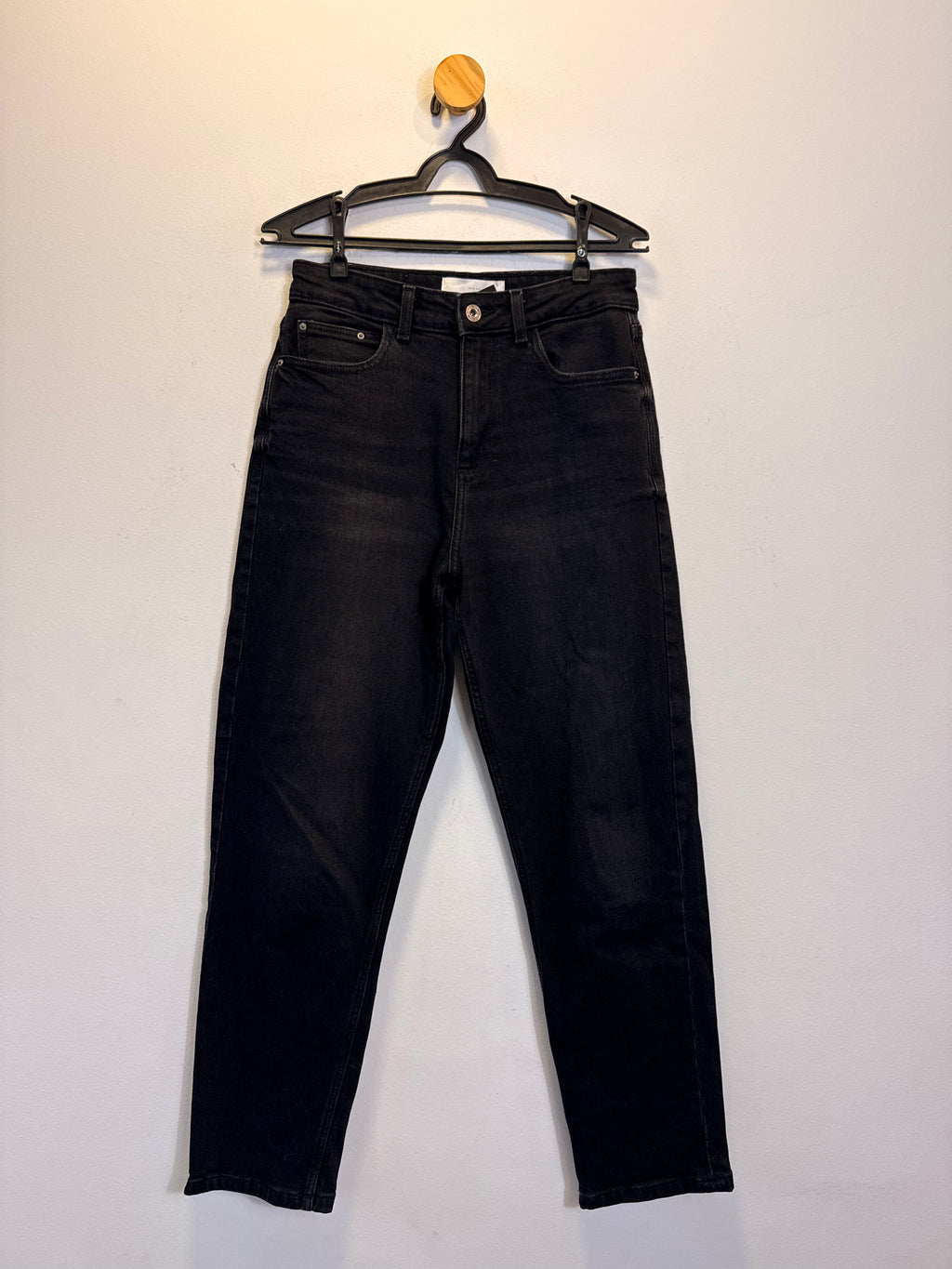 Calça Jeans Preta Zara