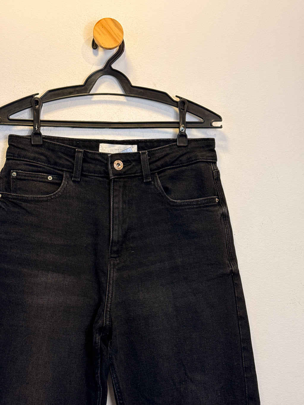 Calça Jeans Preta Zara