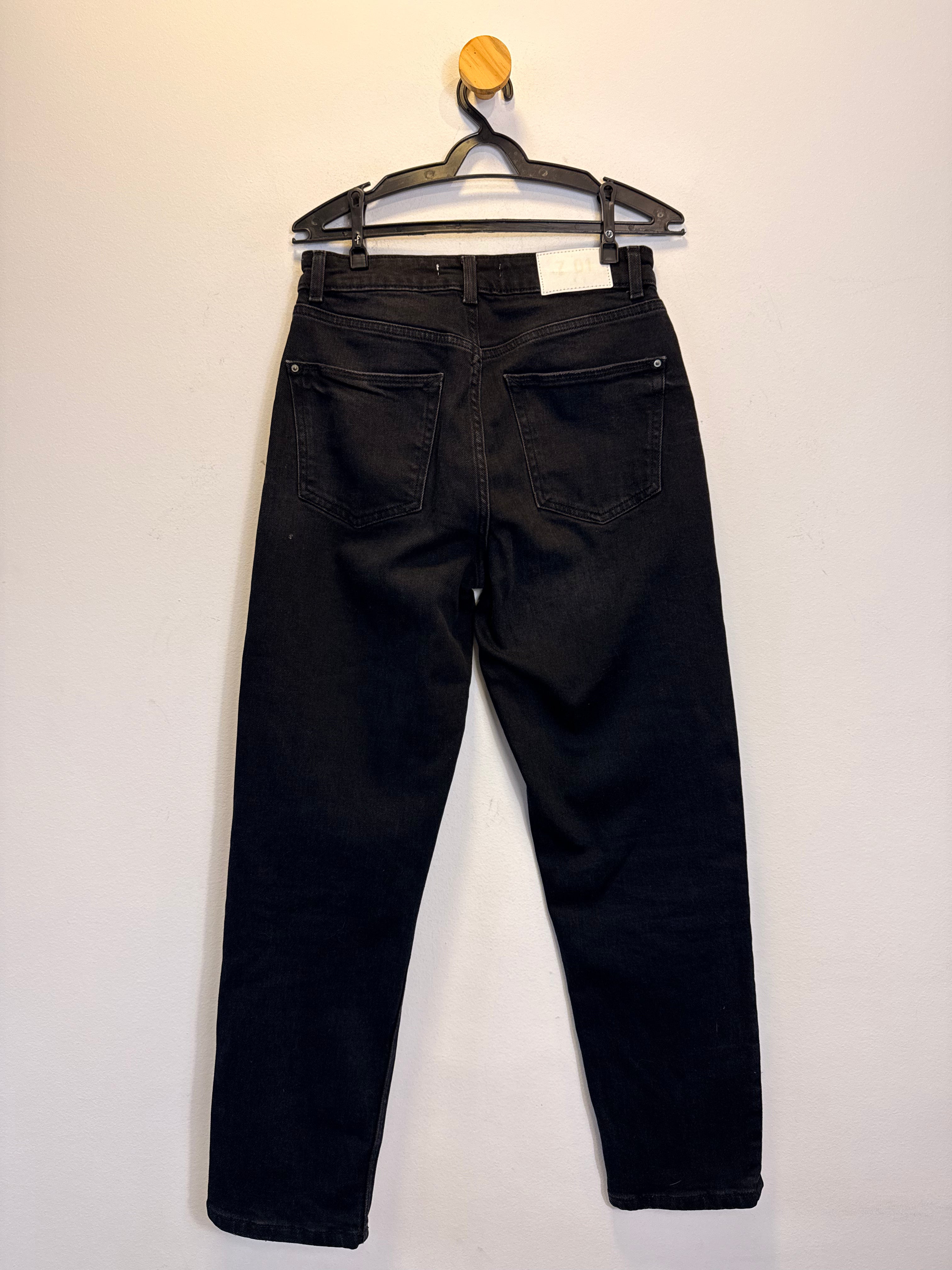 Calça Jeans Preta Zara