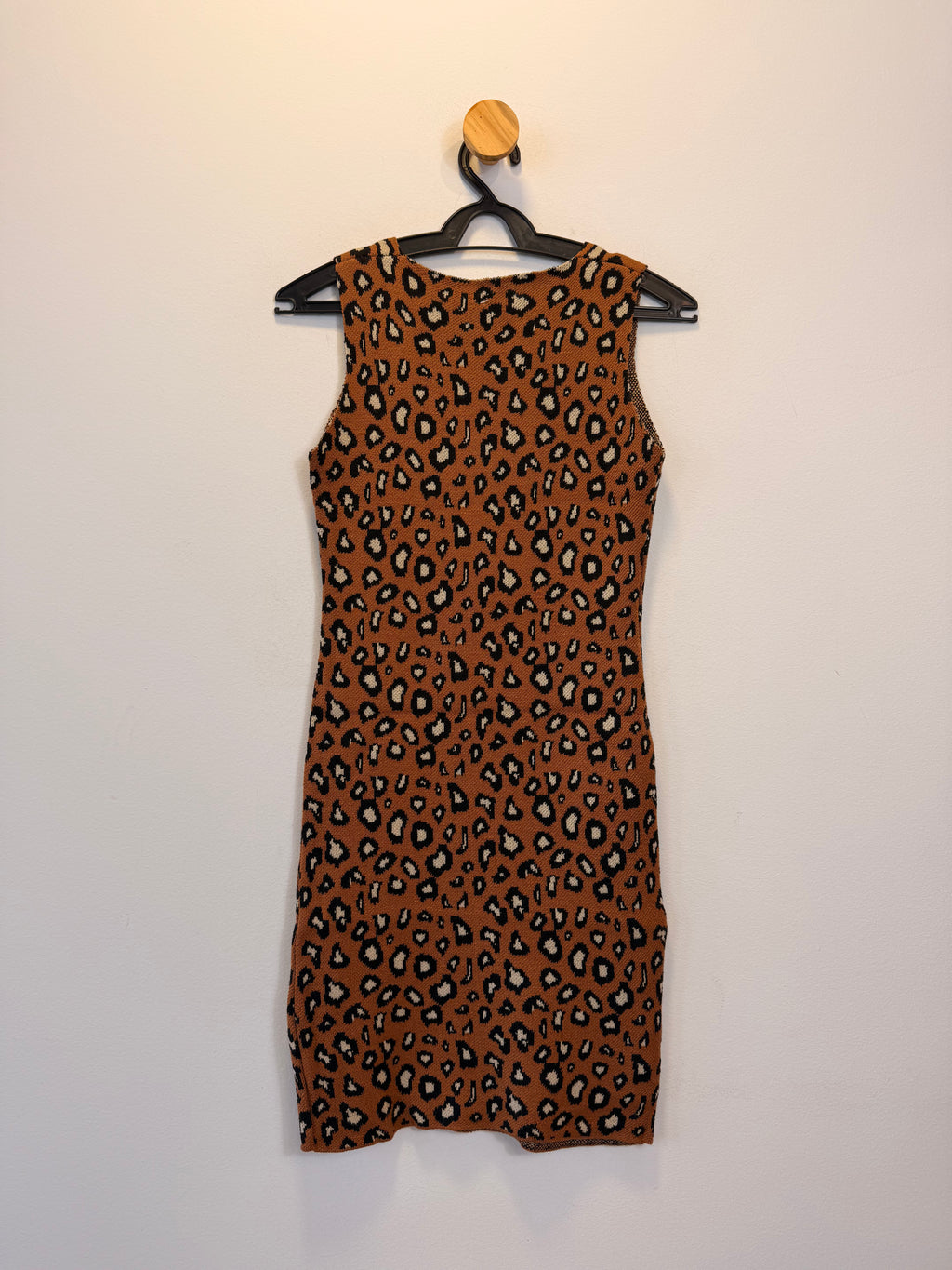 Vestido Animal Print em Malha