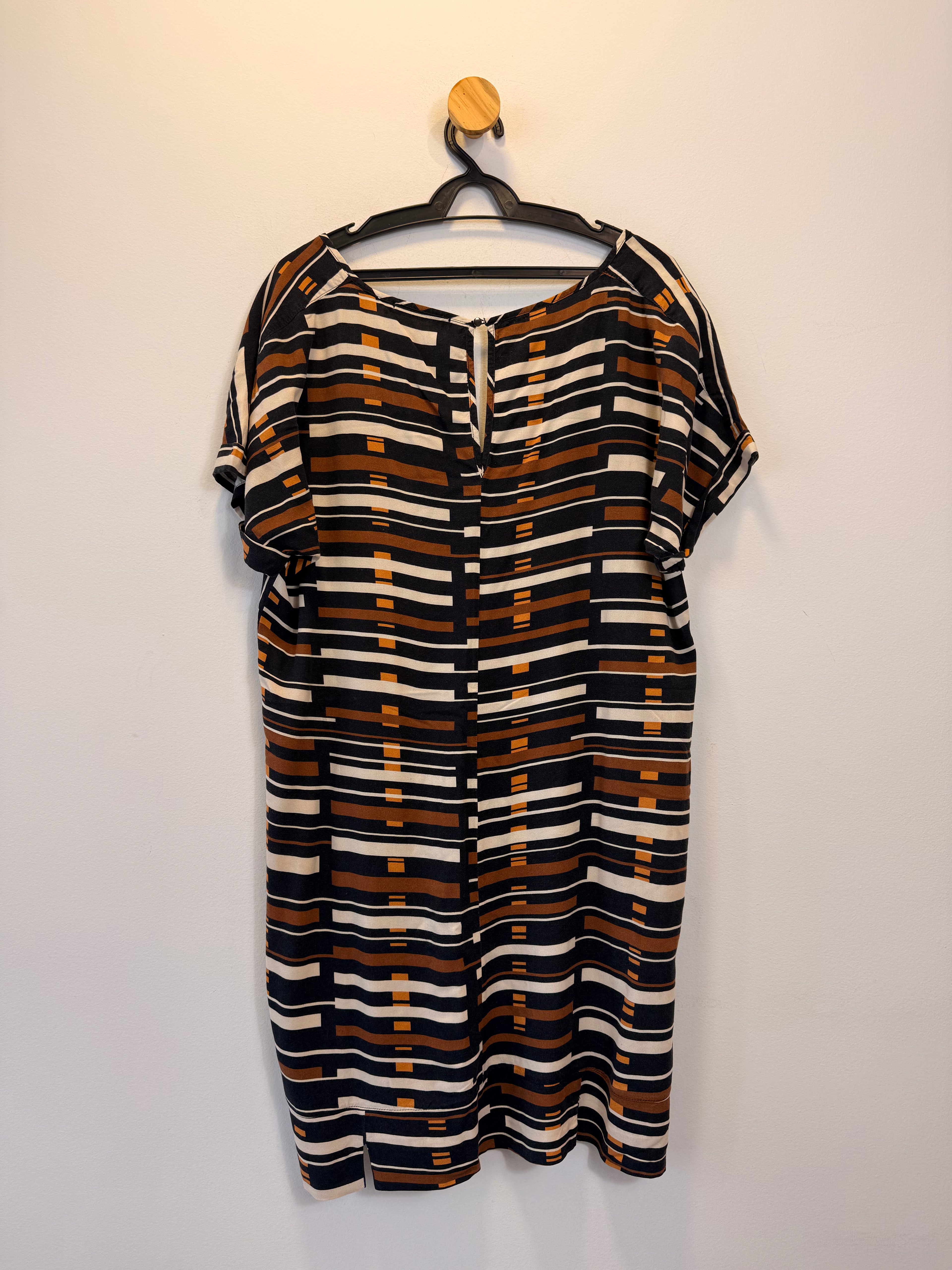 Vestido Fluido Estampado Mob