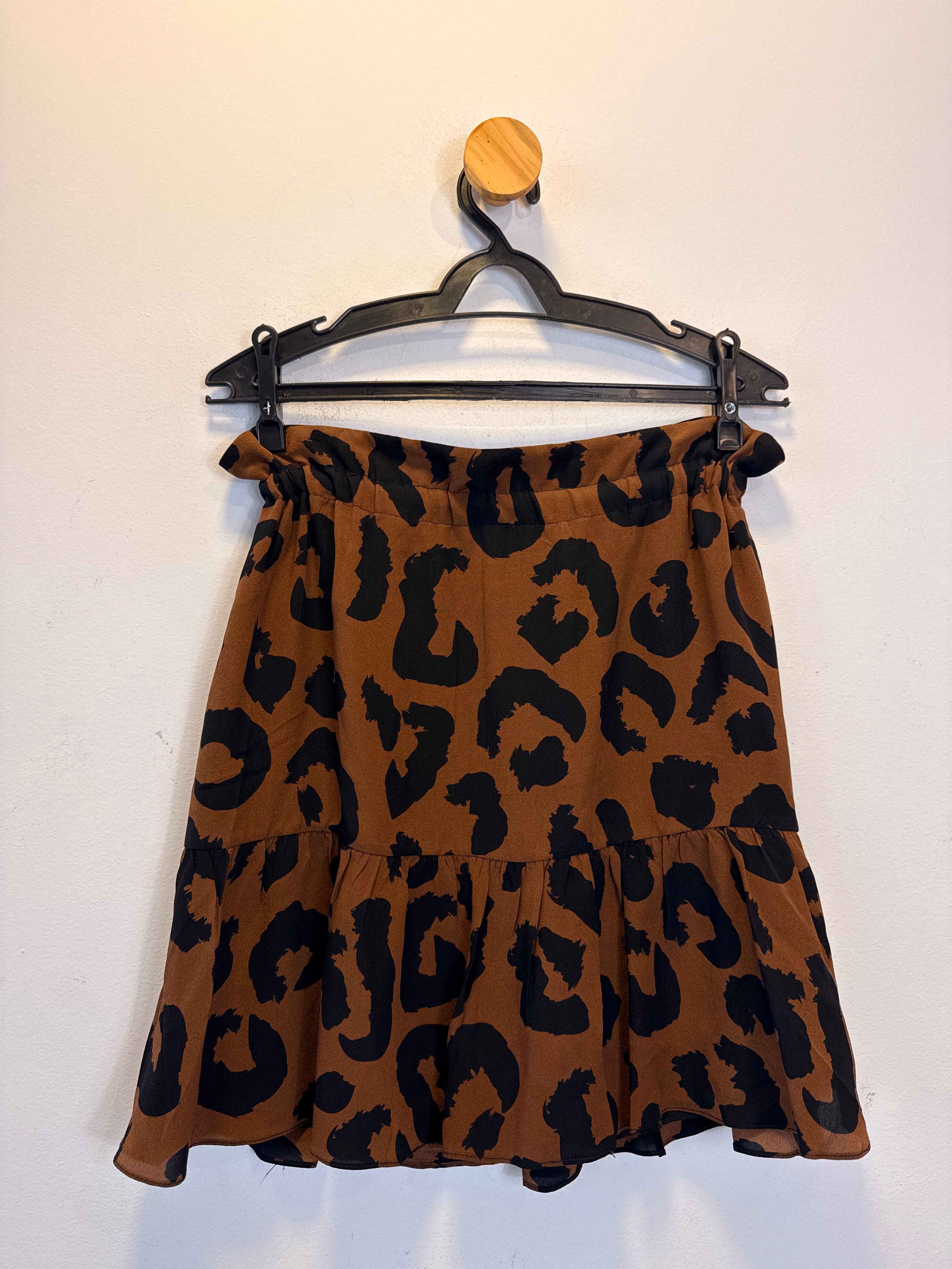 Saia Animal Print Seda